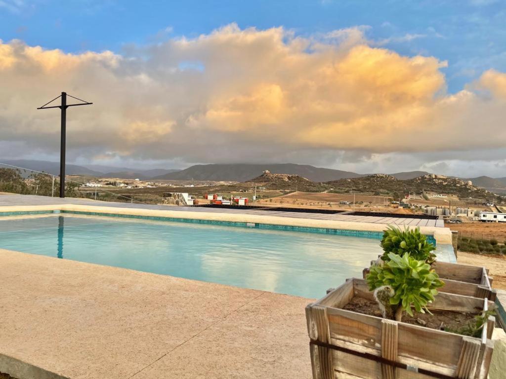 Flor De Cera Villa Valle de Guadalupe Dış mekan fotoğraf